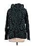 Carole Little Paisley Teal Turtleneck Sweater Size L - photo 1