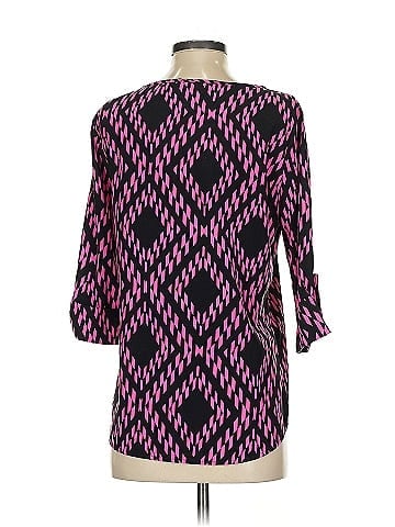 Peach Love Cream California 3/4 Sleeve Blouse (view 2)
