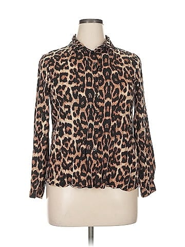 Big Dart Long Sleeve Blouse (view 1)