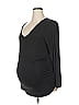 Motherhood Black 3/4 Sleeve T-Shirt Size XL - photo 1