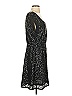 J.Crew Collection 100% Polyester Stars Black Cocktail Dress Size 4 - photo 4