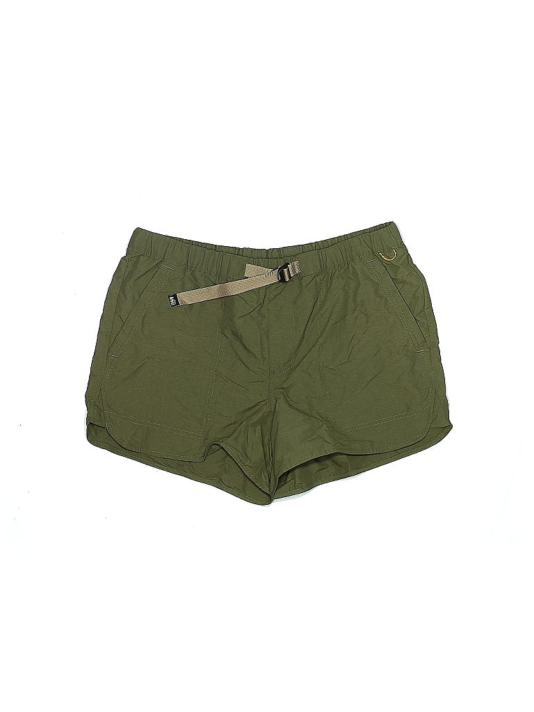 REI Co Op Solid Green Athletic Shorts Size L - photo 1