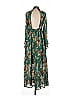 Unique Vintage 100% Polyester Paisley Green Casual Dress Size S - photo 2