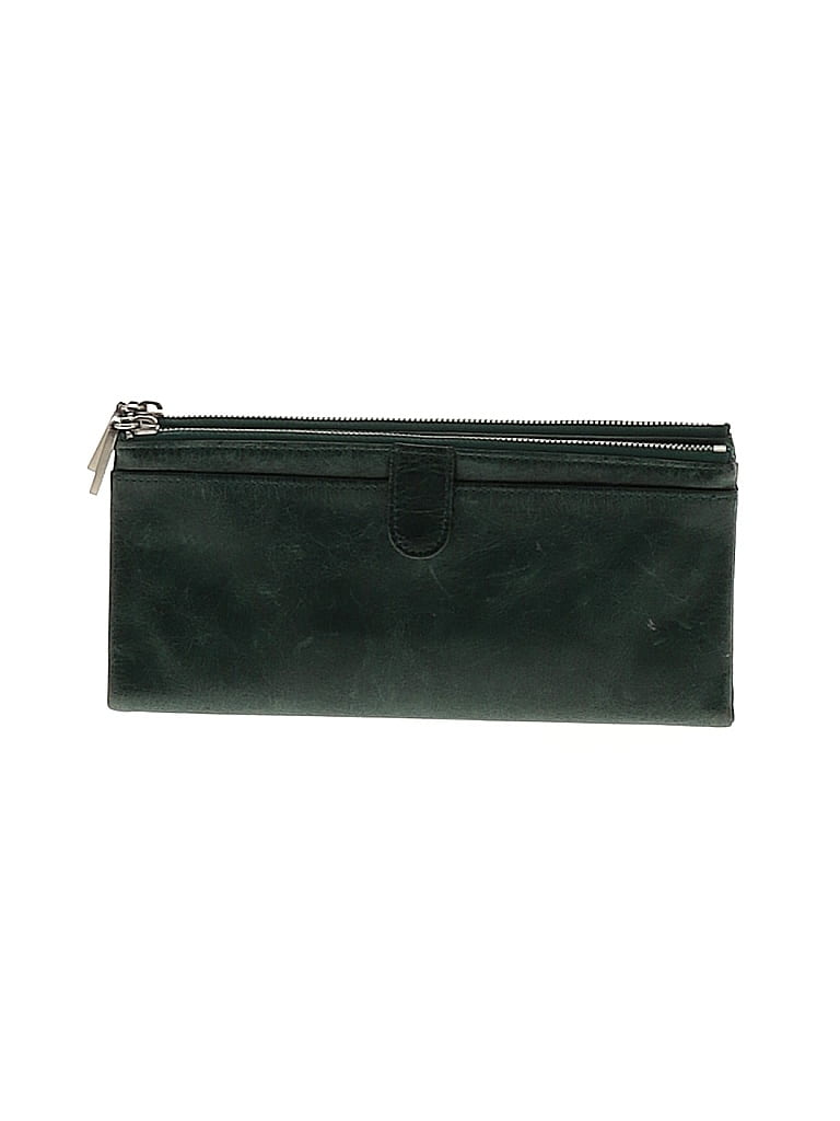 Hobo The Original 100% Leather Green Leather Wallet One size - photo 1