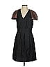 3.1 Phillip Lim Chevron-herringbone Black Cocktail Dress Size 4 - photo 1