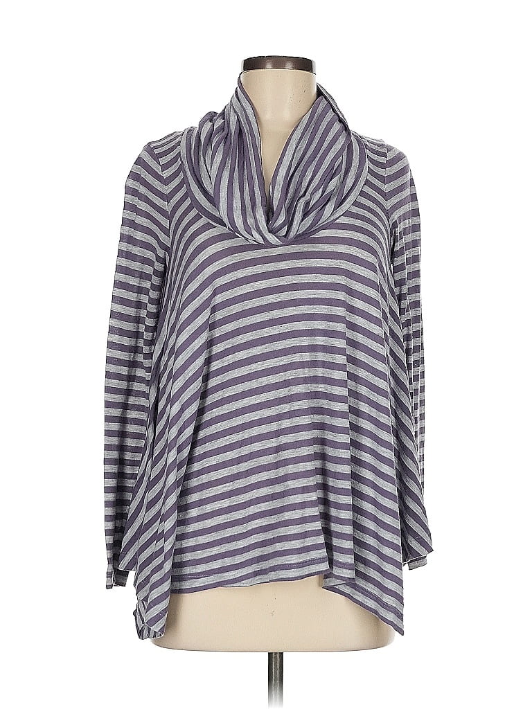 Pre-owned Three Dots Long Sleeve Turtleneck