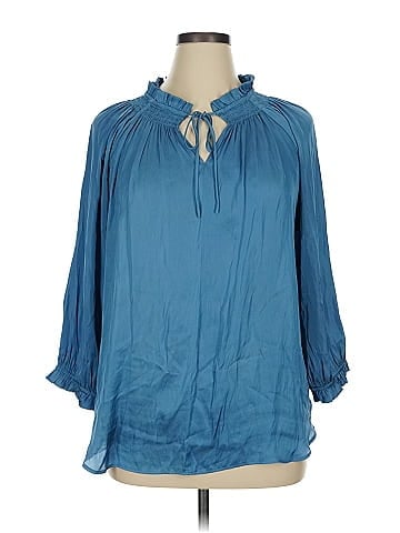 Carmen Carmen Marc Valvo 3/4 Sleeve Blouse (view 1)