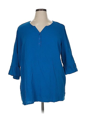 Blair 3/4 Sleeve Blouse (view 1)