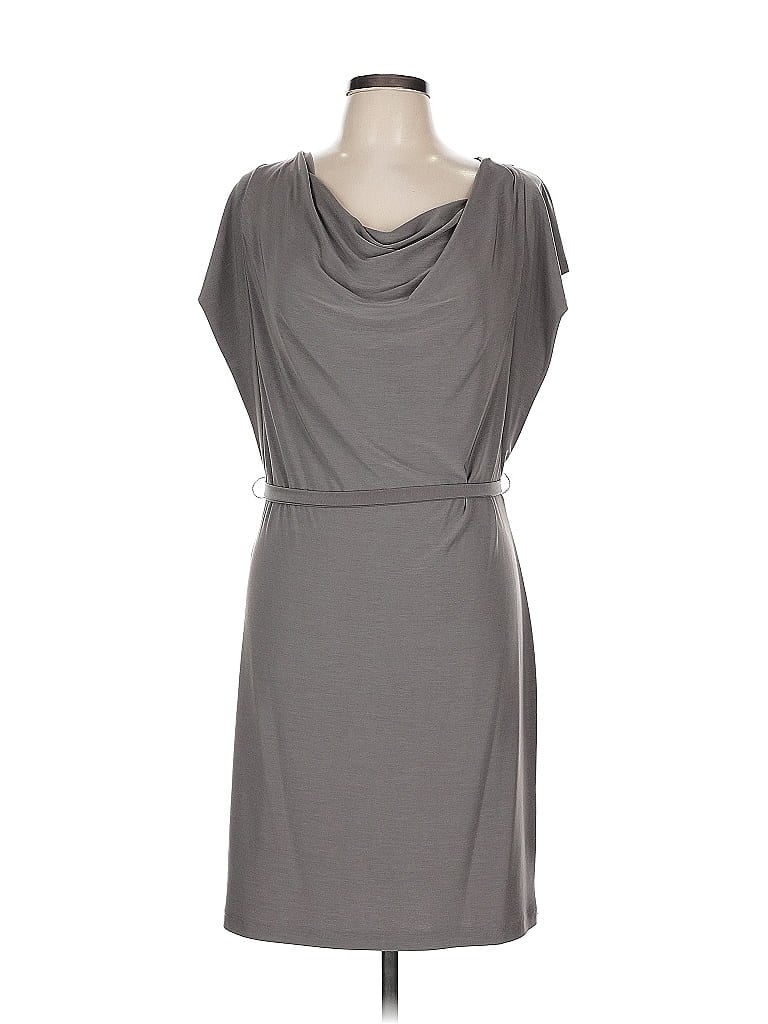 Pre-owned Komarov Casual Dress In Gray