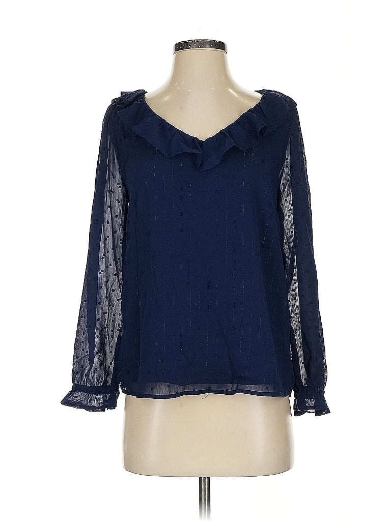 Pre-owned J.crew Factory Store Long Sleeve Blouse