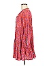 Easel 100% Rayon Paisley Pink Casual Dress Size M - photo 5