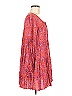Easel 100% Rayon Paisley Pink Casual Dress Size M - photo 4
