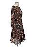 Preen by Thornton Bregazzi Paisley Brown Cocktail Dress Size S - photo 4