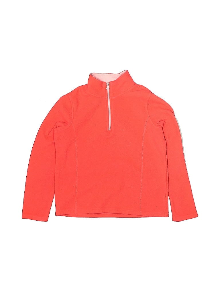 Active by Old Navy 100% Polyester Orange Track Jacket Size 10 - photo 1