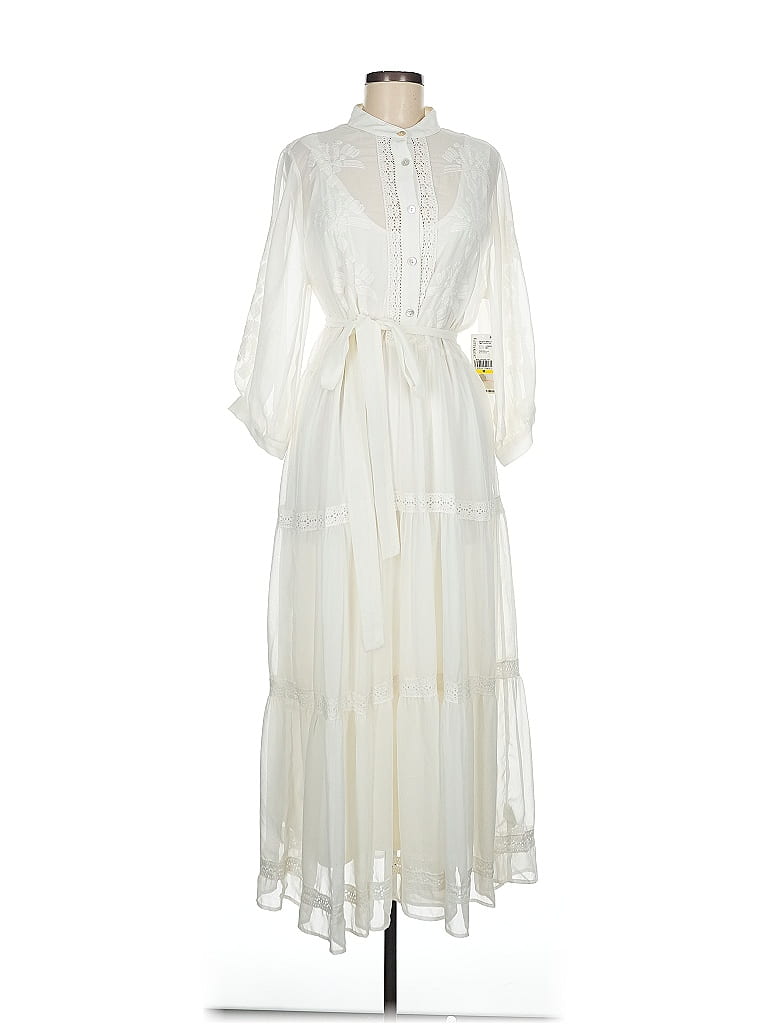 Karen Kane 100% Polyester Ivory Casual Dress Size M - photo 1