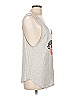Divided by H&M 100% Viscose Silver Tank Top Size L - photo 4