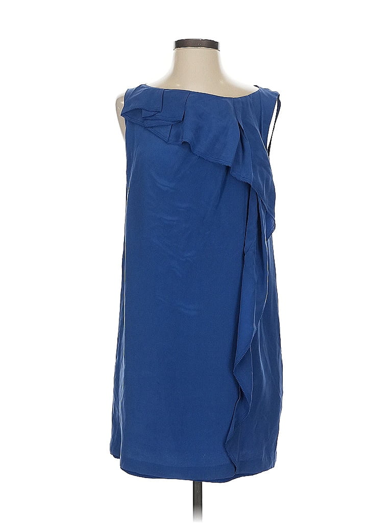 Hanii Y 100% Silk Blue Sleeveless Silk Top Size EU (IT) 40 / US 4 - photo 1