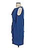 Hanii Y 100% Silk Blue Sleeveless Silk Top Size EU (IT) 40 / US 4 - photo 5