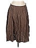 J.Jill 100% Linen Brown Casual Skirt Size 12 - photo 1