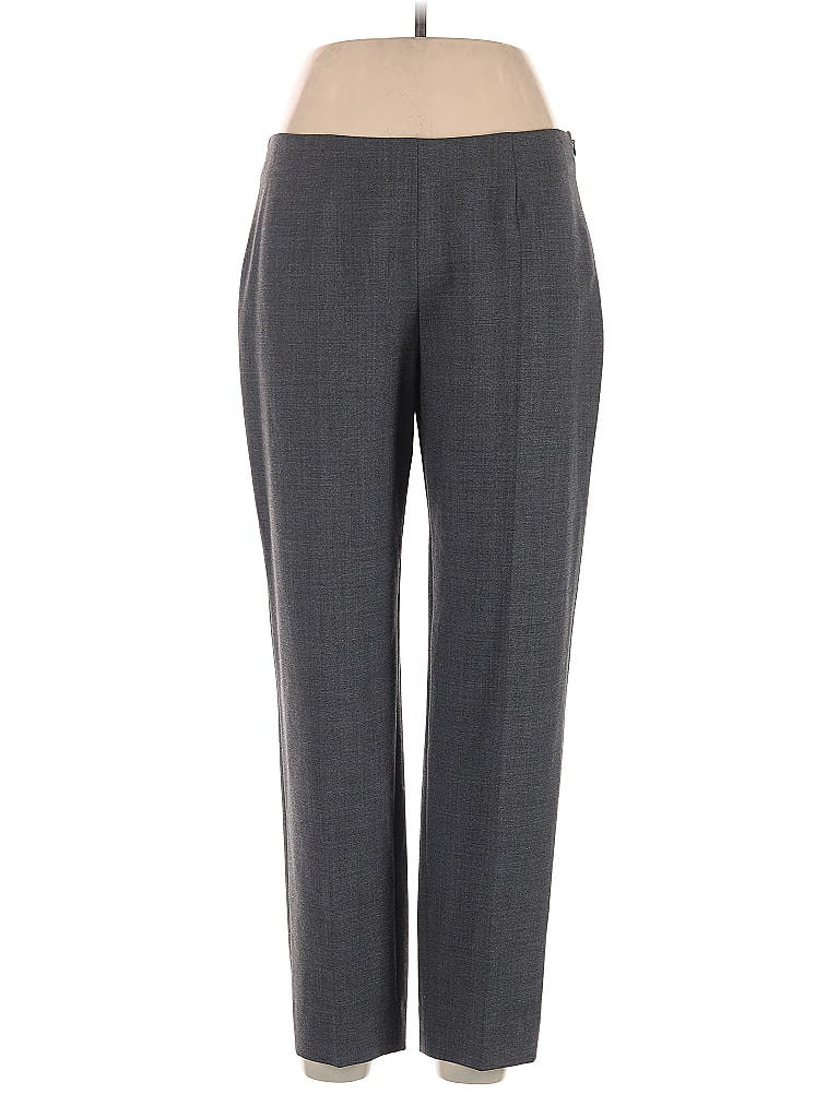 Piazza Sempione Gray Dress Pants Size EU (IT) 46 / US 10 - photo 1