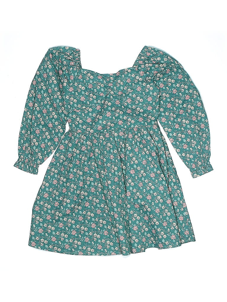Janie and Jack Teal Dress Size 10 - photo 1