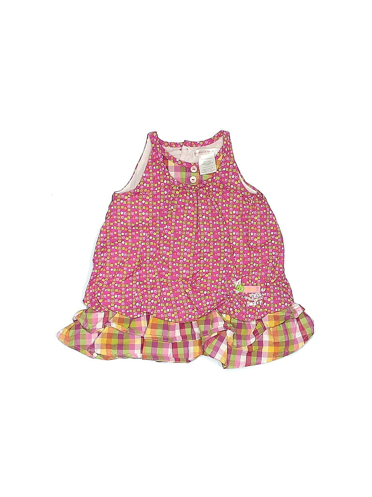Deux Par Deux 100% Cotton Pink Dress 3-6 MO / 6 MO - photo 1