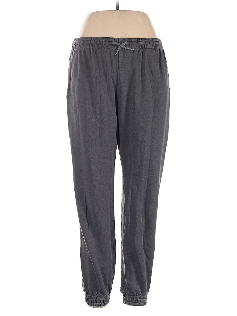 Divided by H&M Solid Gray Casual Pants Size M - photo 1