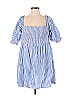 Hill House 100% Cotton Blue Casual Dress Size S - photo 1