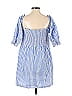 Hill House 100% Cotton Blue Casual Dress Size S - photo 2