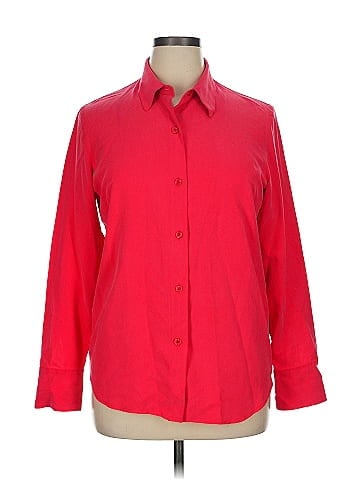 Saks Fifth Avenue Long Sleeve Silk Top (view 1)