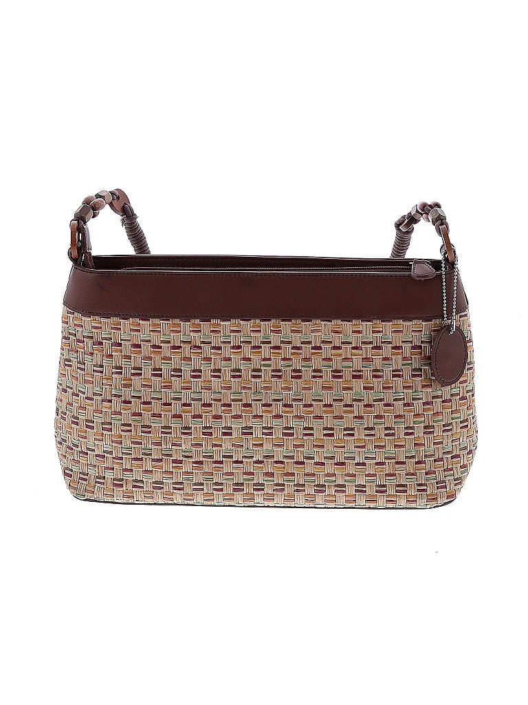 Etienne Aigner Tweed Brown Shoulder Bag One size - photo 1