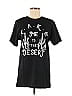 Canvas 100% Cotton Black Short Sleeve T-Shirt Size M - photo 1