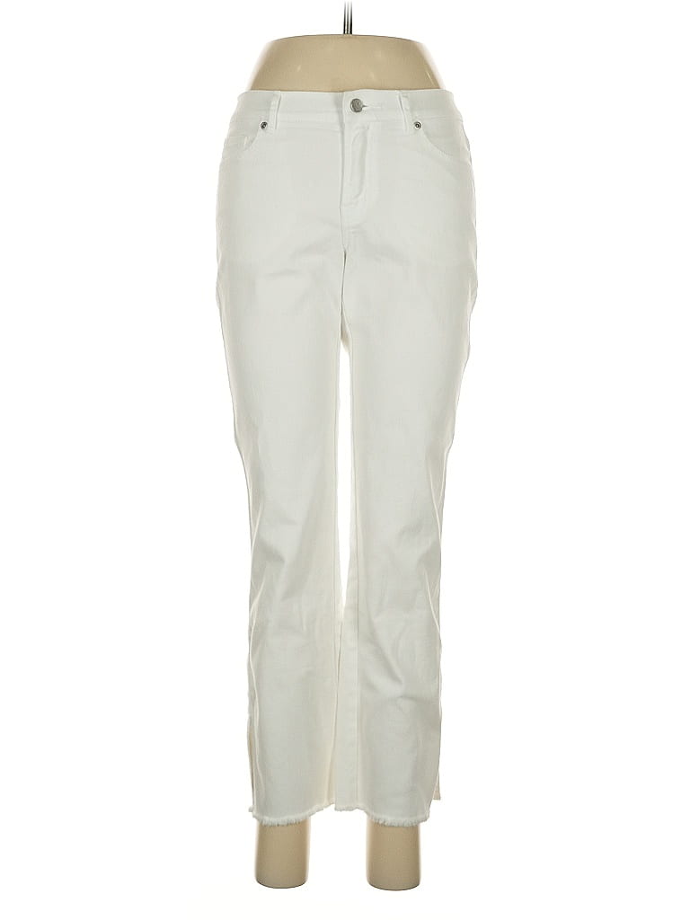 J. McLaughlin Ivory Jeans Size 2 75 off ThredUp