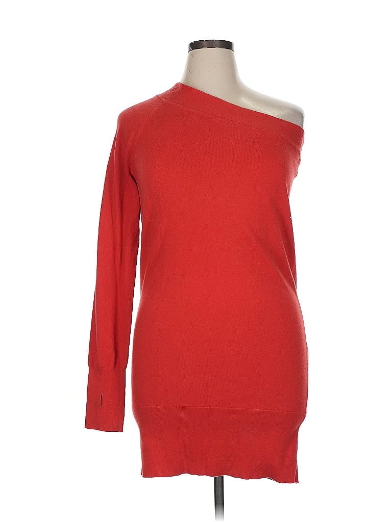 Pre-owned Kf/kaufmanfranco Collective Casual Dress In Red