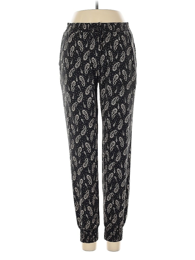 Veronica M. Paisley Black Casual Pants Size XS - photo 1