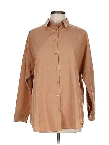 Big Dart 3/4 Sleeve Button-Down Shirt (view 1)