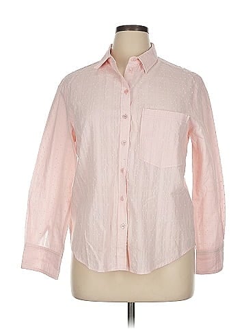 Joy Joy 3/4 Sleeve Button-Down Shirt (view 1)