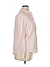 Joy Joy 100% Cotton Pink 3/4 Sleeve Button-Down Shirt Size XL - photo 3
