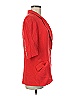 Elizabeth and James 100% Silk Red Pink Silk Blazer Size 6 - photo 3