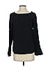 Ann Taylor 100% Polyester Black Long Sleeve Top Size XS - photo 1