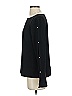 Ann Taylor 100% Polyester Black Long Sleeve Top Size XS - photo 5