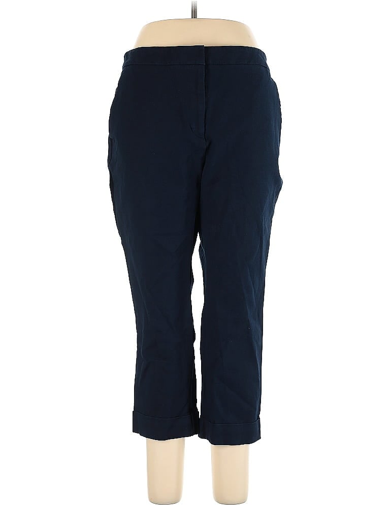 Ann Taylor Factory Solid Blue Dress Pants Size 14 (petite) - photo 1