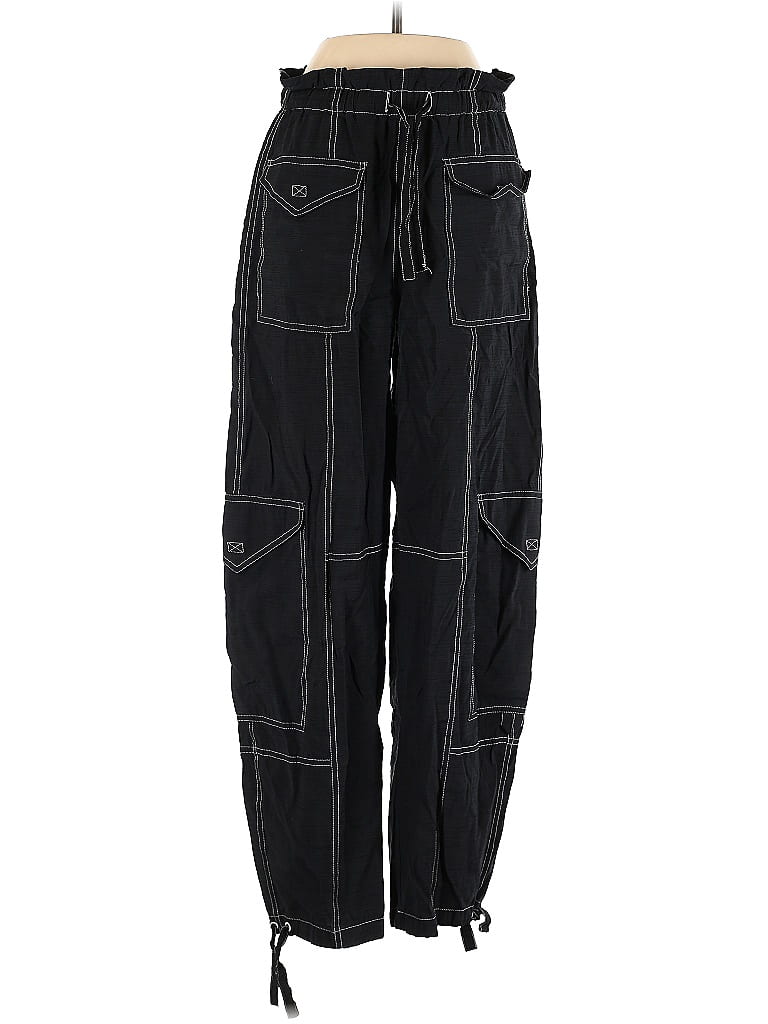 Ganni Black Casual Pants Size EU 36 / US 6 - photo 1