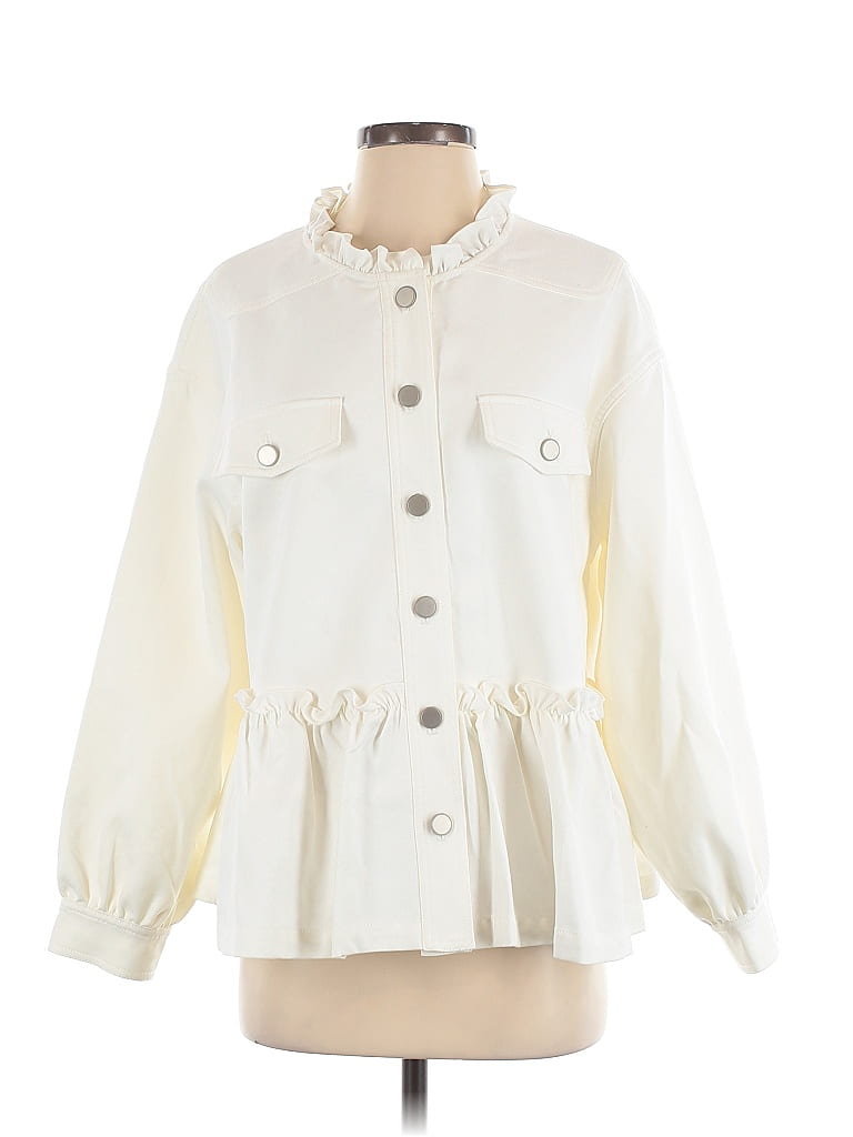 Zow Zow Ivory White Jacket Size S - photo 1