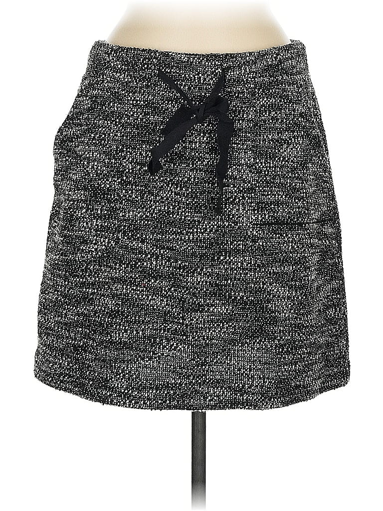 Pre-owned Ann Taylor Loft Casual Skirt In Gray