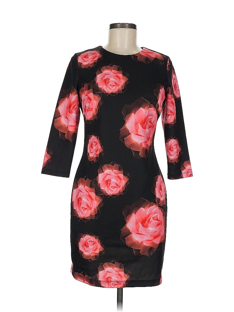 Pre-owned Alexia Admor Cocktail Dress In Black