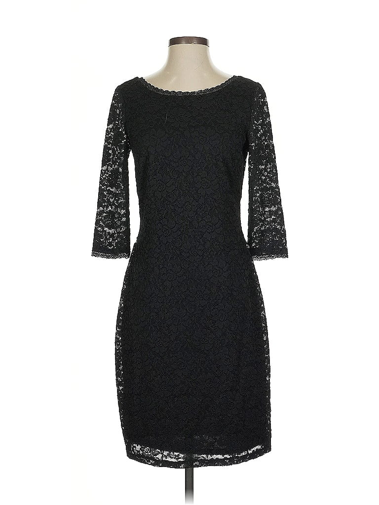 Pre-owned Eliza J Cocktail Dress In Black