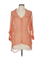 Plenty By Tracy Reese 3/4 Sleeve Silk Top