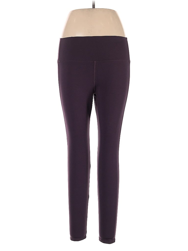 Pre-owned American Giant Active Pants In Purple