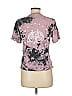 Canvas 100% Cotton Tie-dye Pink Short Sleeve T-Shirt Size M - photo 2